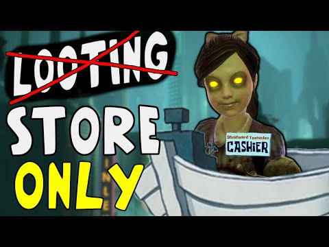 Can you beat BIOSHOCK with only Store Bought Items?!