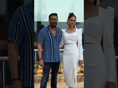 rakul Preet Singh and Ajay Devgan #bollywoodmasala #shortvideo