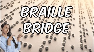 Braille Bridge Project| MSBTE third year 2024-25| #TechForChange🌐