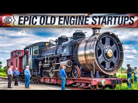 Big Unusual Engines starting up Sound That Will Amaze You
