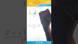 #matematikhileleri #maths #mathtricks #mathhacks #mathematic #matematik #üslüsayılar #faktöriyel