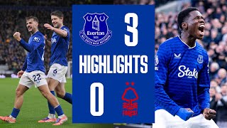 EVERTON 3-0 NOTTINGHAM FOREST | Premier League highights