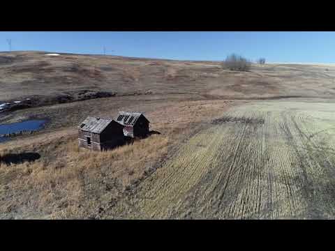 Flying In A Small Prairy Valley (DJI-20180423/01)