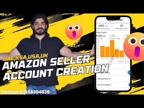 How to Create Amazon Seller Account in UAE,KSA,USA,UK 2025 | Step-by-Step Guide