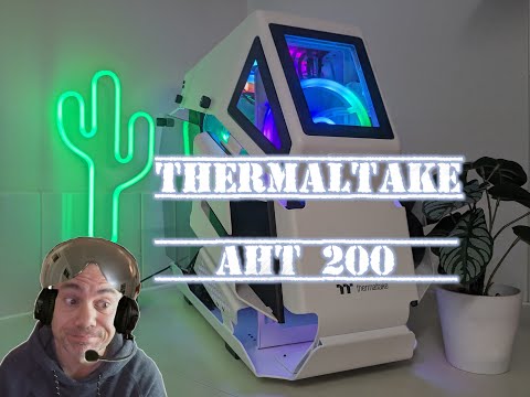 Timelapse Gaming PC build Thermaltake AHT 200