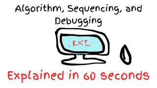 Algorithm, Sequencing, And Debugging Explained In 60 Seconds