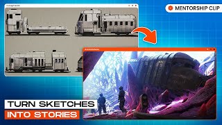 Mastering VISUAL Storytelling in Concept Art |  Storytelling in Video Games and Films