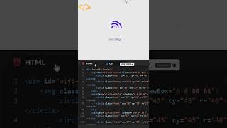 Unlocking the Connection: Creating a Dynamic Searching WiFi Animation | HTML Tutorial #learnwebdev