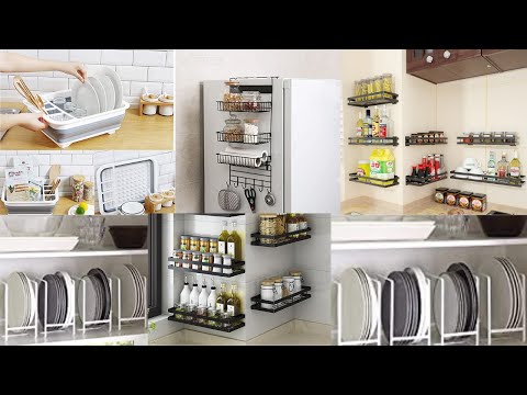 Amazon space saving kitchen organization #shorts #amazonusefulkitchenproduct #kitchenhack