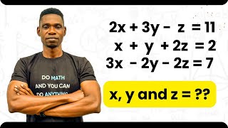 This 3-Variable Equation Looks Hard… Until You See This Method!