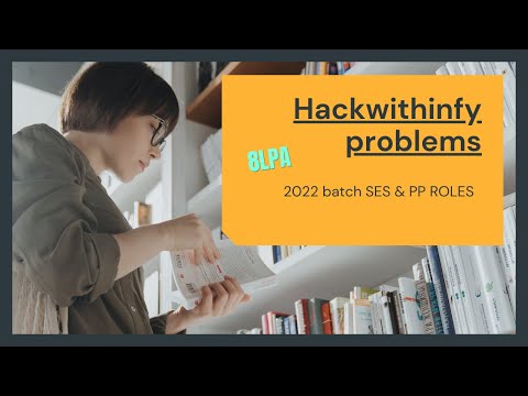 Hackwithinfy Problem | question 3| Power Programmer | SES Role | 2022 batch