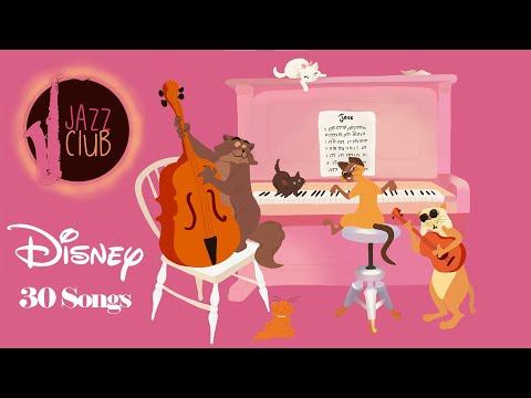 DISNEY Jazz Music Radio ☕ Relaxing Guitar Covers – Study & Work Collection