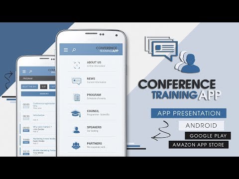 💬 Conference Event Training App With CMS, AdMob & Push Notification - iOS [ iPhone & iPad ] ᴴᴰ