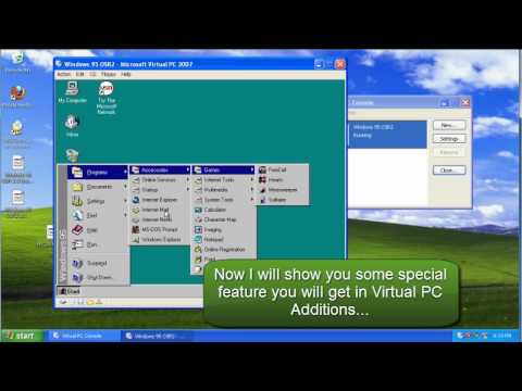 VM (Win95) in VM (WinXP) in Windows 7