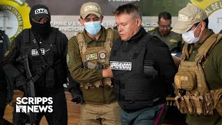 Former Bolivian army general in custody following failed coup attempt