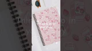 Things to do in your diary #like #subscribe