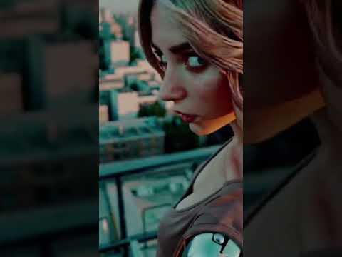 ✨A futuristic girl with silver mechanical arm, bringing you into a sci-fi world! 🚀#Cyberpunk #FYP