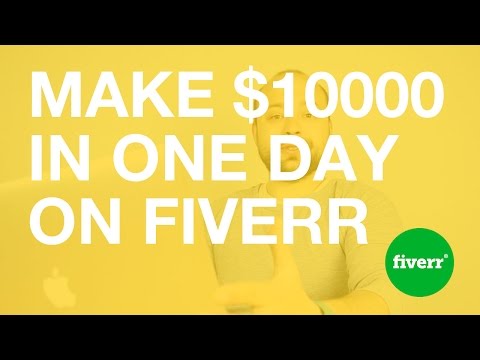 Can you make $10000 Designing Logos in One Day on Fiverr?