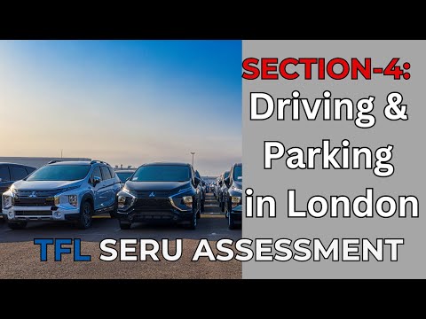 TFL SERU Assessment  Section -6: Driving & Parking in London #mocktestpracticeset  #pcolicence