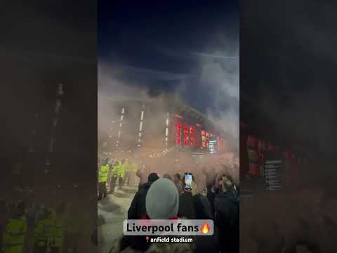 Anfield stadium Liverpool fc fans 3 midfielders #3midfielders premier league football #kerala #lfc