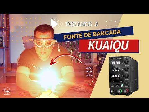Melhor fonte de Bancada Custo Benefício -  KUAIQU SPS3010 -