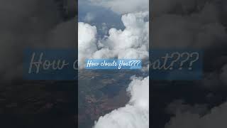How clouds float in the air|Beautiful clouds #nature #beauty #shorts