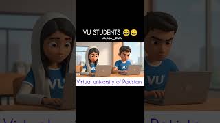 Virtual university students now a days 😀😂. | date sheet link 🤣.  #virtualuniversitypakistan #vu