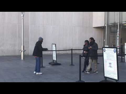 Crazy Man Enters DC Courthouse