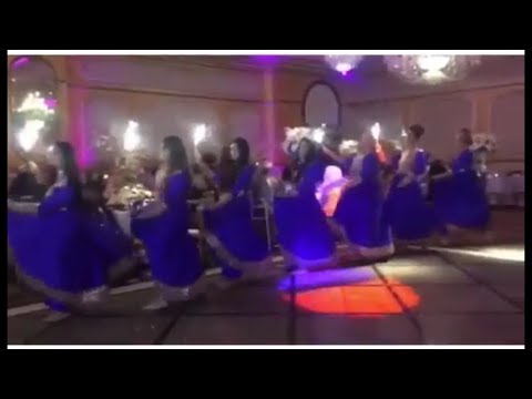 Beautiful Afghan girls dance