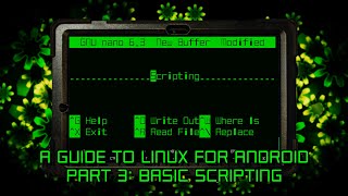 A Guide to Linux for Android Part 3: Basic Scripting
