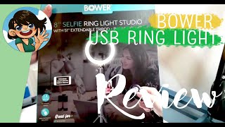Bower Ring Light Review- Art Studio Lighting