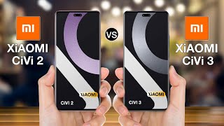 Xiaomi Civi 2 Vs Xiaomi Civi 3 - Full Comparison ⚡#xiaomicivi2vsxiaomicivi3