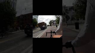 POV Fixed Gear No Brakes DC | #fixedgear #fixed #nobrakes #closecall #bike #shorts #howard #fyp #fy