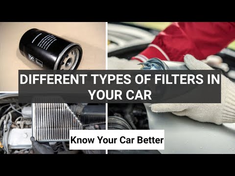 Different types of filters you might see in you car | Know your car | How to maintain them properly