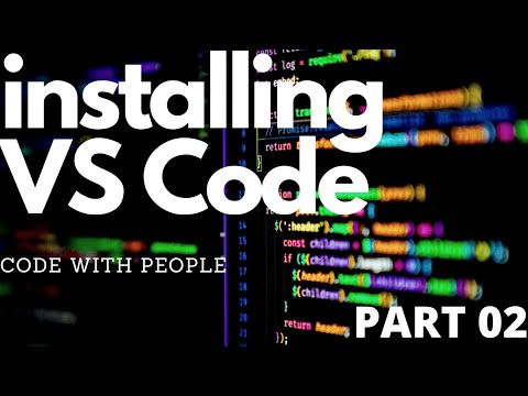 HTML Tutorial: Installing VS Code & Live Server | Web Development Tutorials #2| code with people
