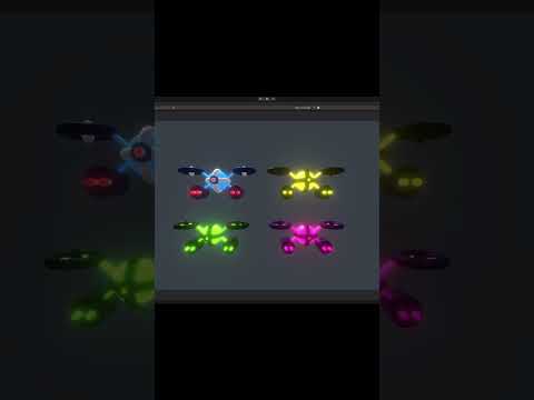 Attack Drone asset (check description)#unity3d #unitygamedevelopment #unityasset #unityassetstore
