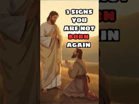 3 Signs You Are NOT Truly Born Again #chosenones #spiritualgrowth #HolySpirit #ChristianFaith