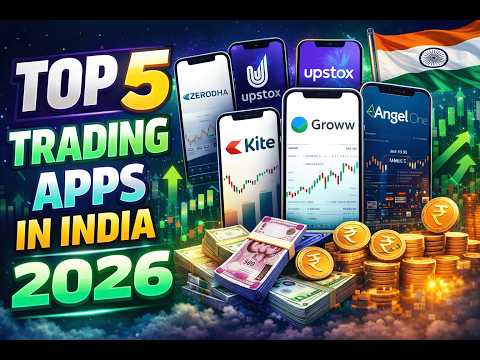 Best Trading Apps in India (2026) 📈 Most Popular Stock Brokers