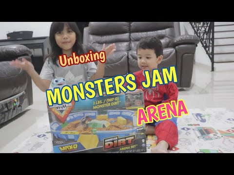Unboxing MOSTER JAM ARENA, so Cool !!!