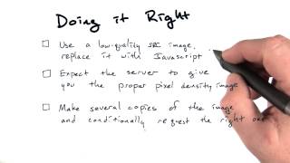 Doing it right - Mobile Web Development