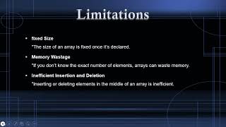 Arrays in DSA | Types, Advantages, Limitations & Implementation | #dsa  #learndsa   #Tech #dsa
