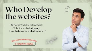 What is Web Development.The Ultimate Guide to Web Development. Edu TechHelp