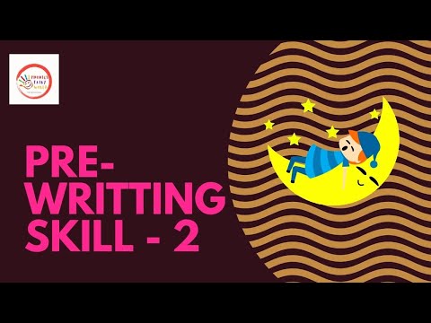 Pre-writting Skills | Pattern Writing ✍️ | Sleeping Line | Activity | Pre School