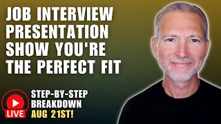 Create a Job Interview Presentation That Shows You’re the Perfect Match 🔴 Live Office Hours