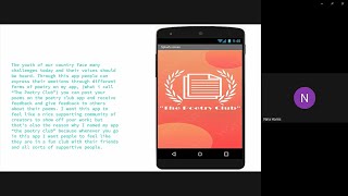 Code Your Dreams: The Poetry Club Pitch