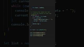 Singly Linked List Insertion in JavaScript