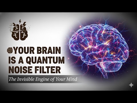 🧠 YOUR BRAIN IS A QUANTUM NOISE FILTER ⚡