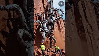 Scorpion Drill 🦂⚙️ #NextGenMachines #MegaBuild #EngineeringPower #AIConstruction #TechInAction
