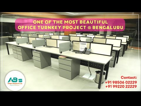 One of the Best Office Turnkey Project Completed @ BENGALURU.