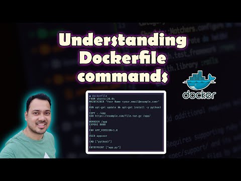 Understanding Dockerfile commands